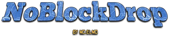 NoBlockDrop — скриншот 1 (Плагины, Minecraft)