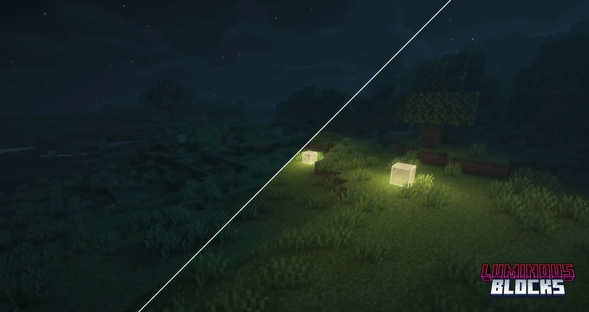 Luminous Blocks — скриншот 3 (Моды, Minecraft)