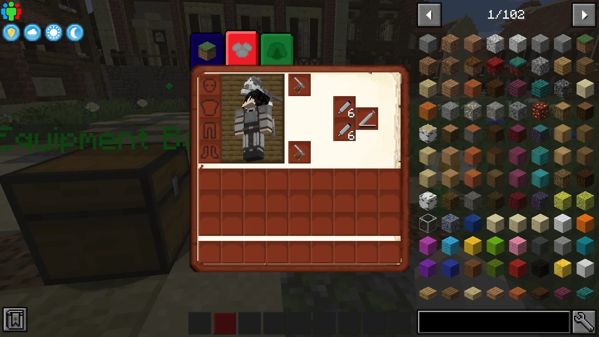 Attack on titan - Dawn Of Humanity: RP! — скриншот 4 (Текстуры, Minecraft)