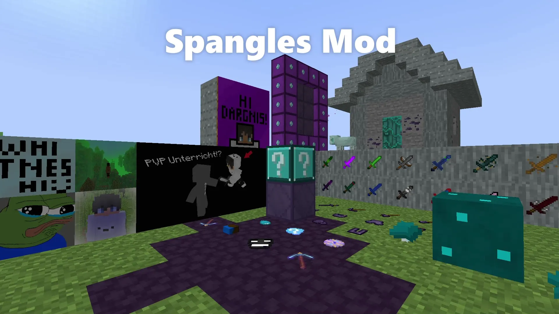 Spangles Swords & Stuff — скриншот 2 (Моды, Minecraft)