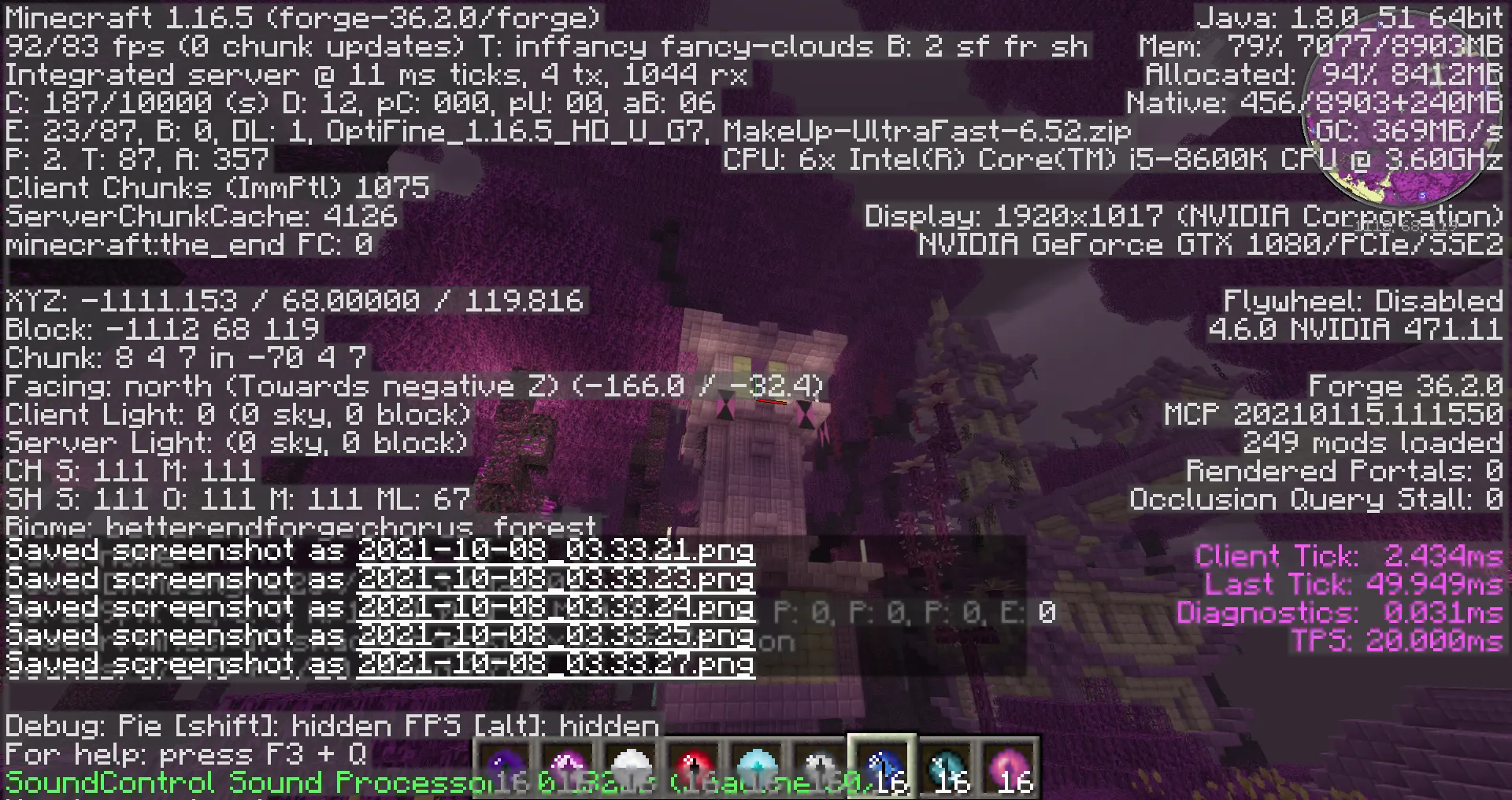 World of MineCraft (ChosenCraft) — скриншот 7 (Модпаки, Minecraft)