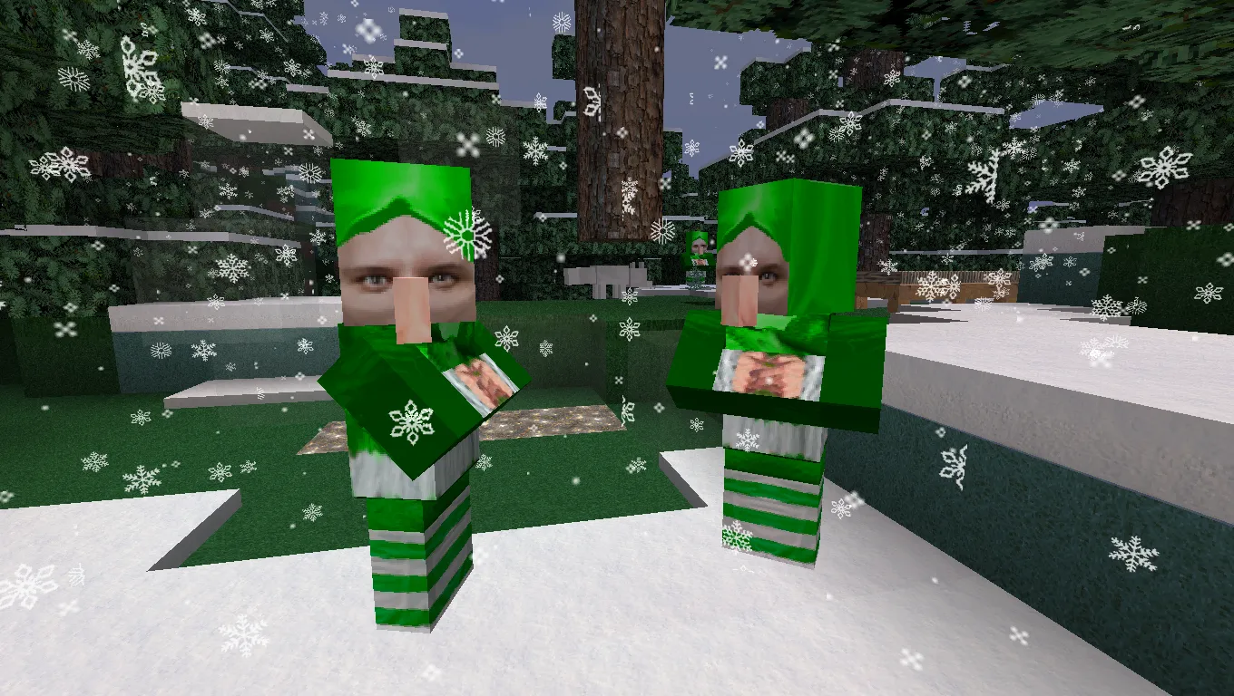 Real Rustic Christmas Addon, Текстуры, Minecraft