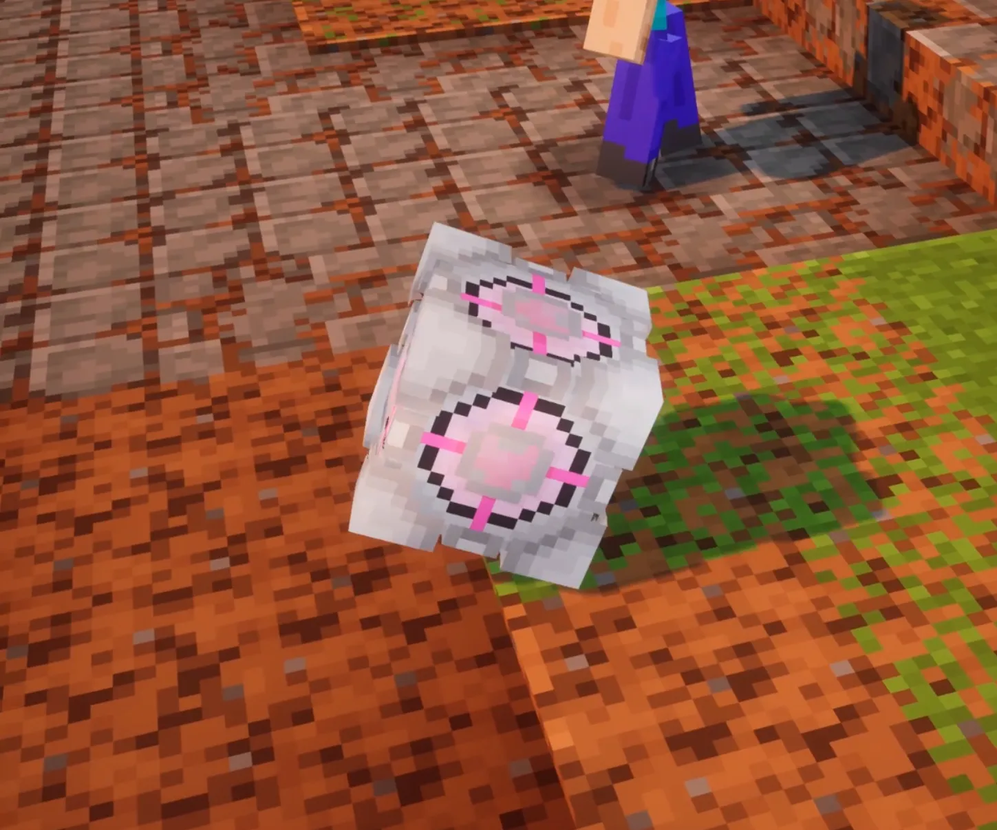 Companion Cube Pet, Текстуры, Minecraft
