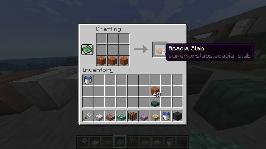 Superior Slabs, Моды, Minecraft