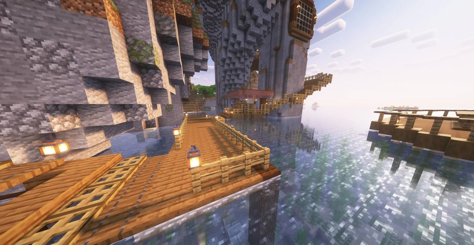 Lios Spiral Tower Villages — скриншот 8 (Моды, Minecraft)