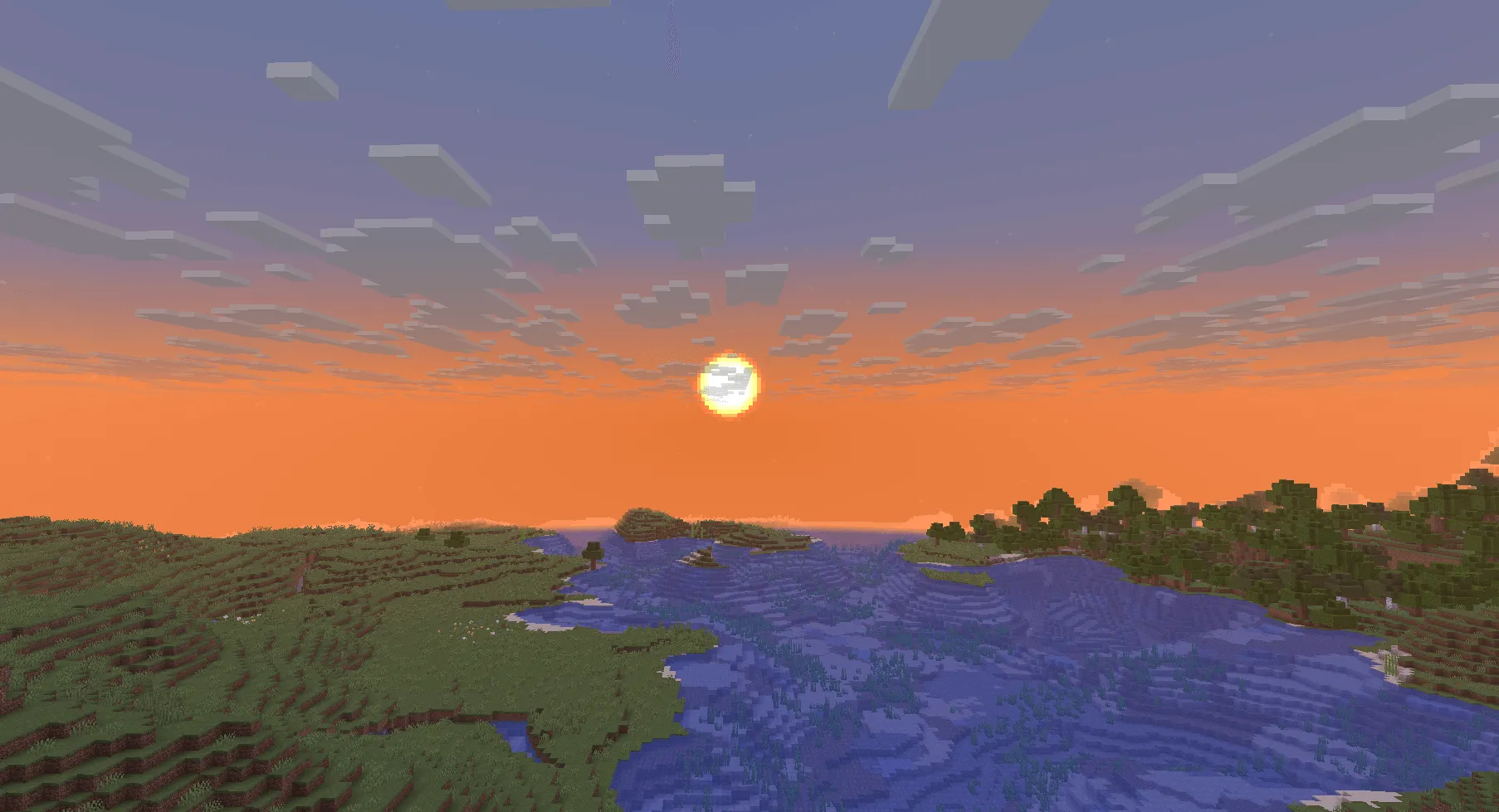 Rounded Sun & Moon — скриншот 2 (Текстуры, Minecraft)