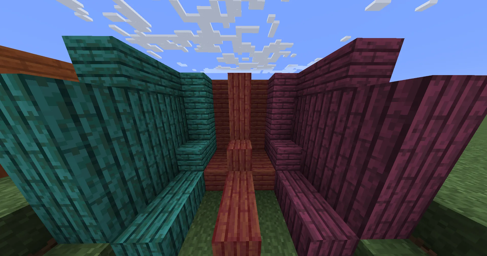 Vertical Planks & Bricks — скриншот 1 (Текстуры, Minecraft)