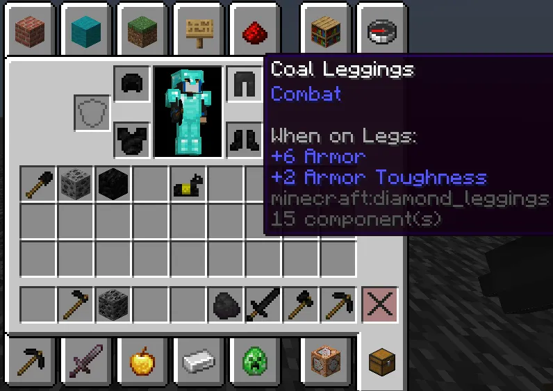 Diamonds and coal are switched — скриншот 1 (Текстуры, Minecraft)