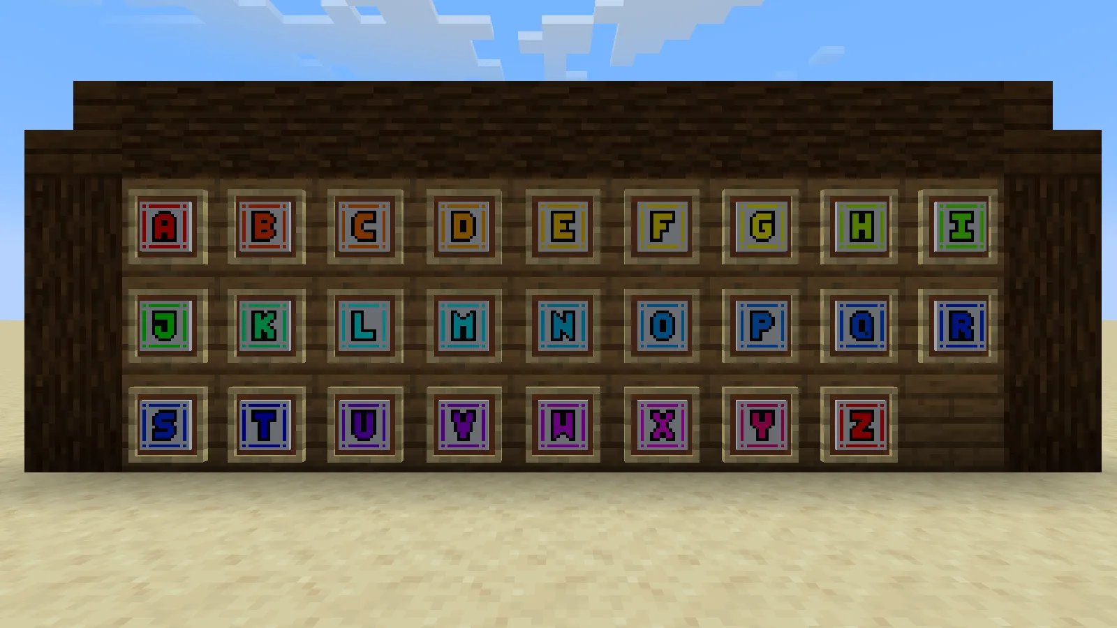 Glownight, Текстуры, Minecraft