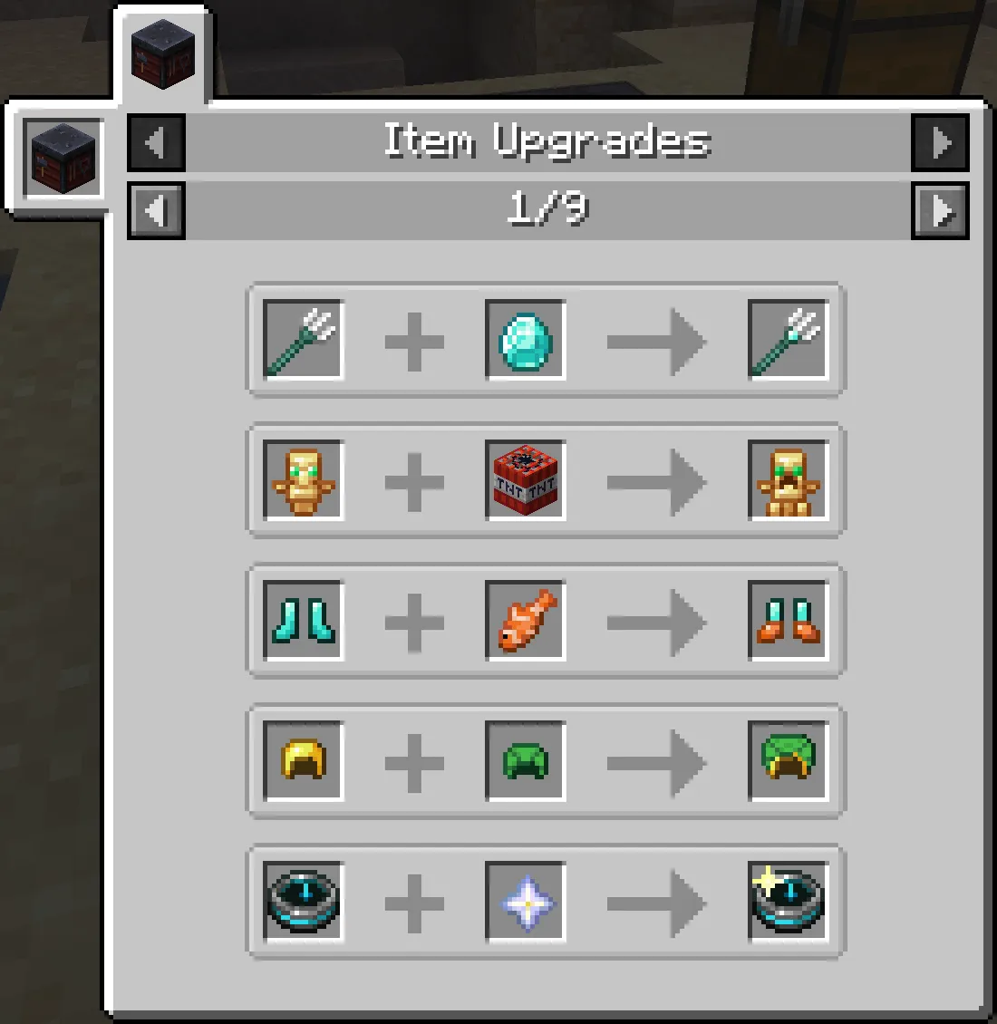 Item Upgrader, Моды, Minecraft