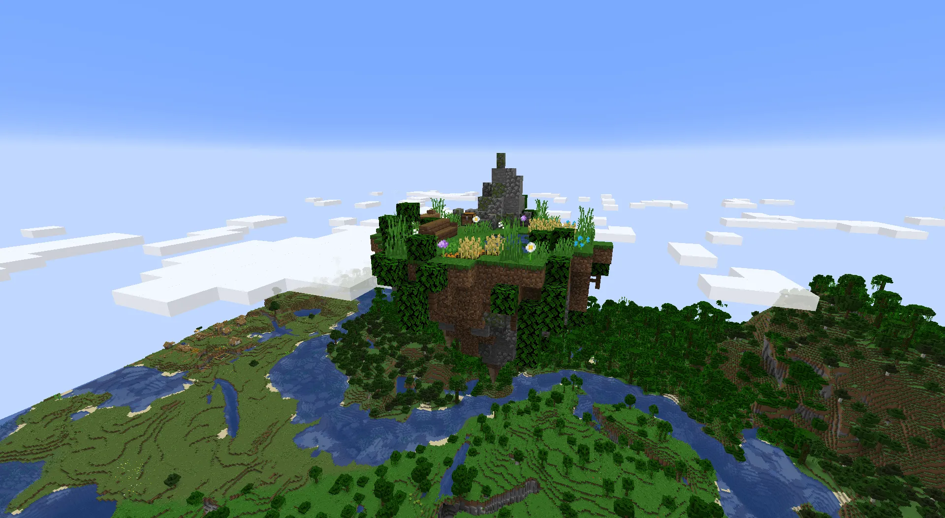Ember's Floating Islands - Forge / Fabric, Моды, Minecraft