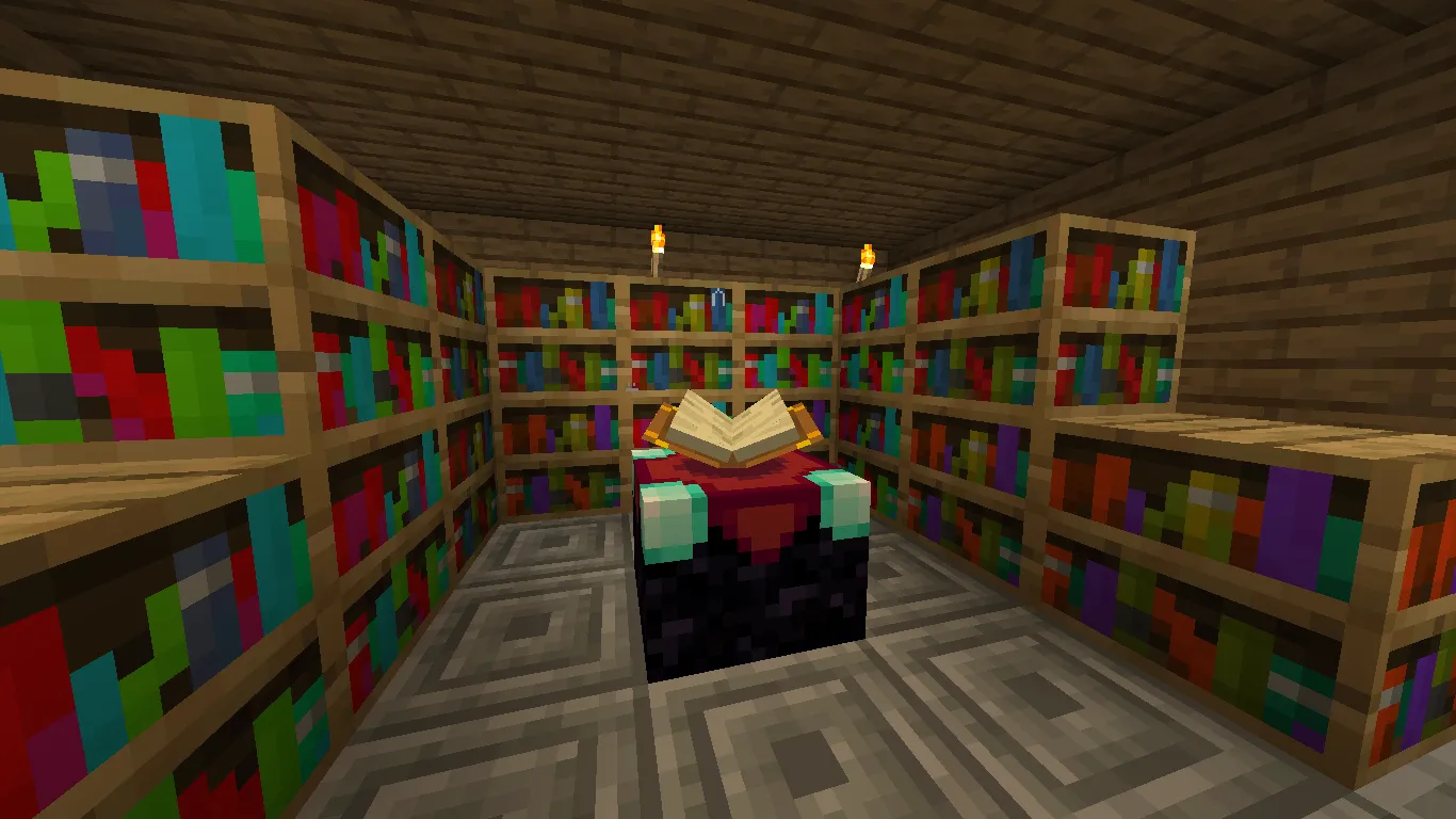 Randomized Bookshelf, Текстуры, Minecraft