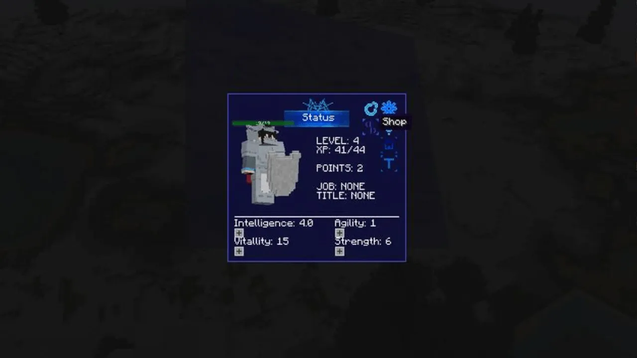 Solo Levelers RPG — скриншот 1 (Модпаки, Minecraft)