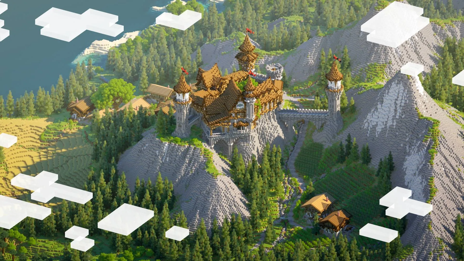 Stonehill Castle - Medieval Castle, Карты, Minecraft