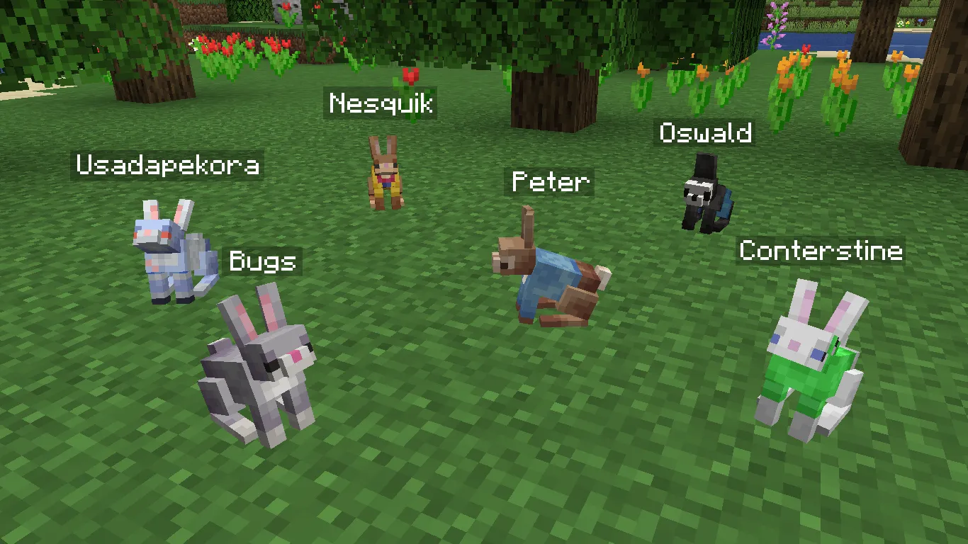 Remodeled Rabbit — скриншот 3 (Текстуры, Minecraft)