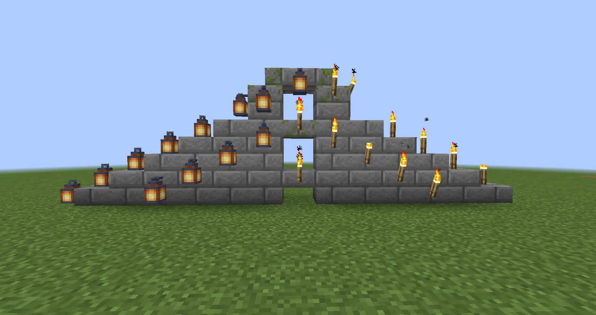 Torch Slabs Renewed — скриншот 2 (Моды, Minecraft)