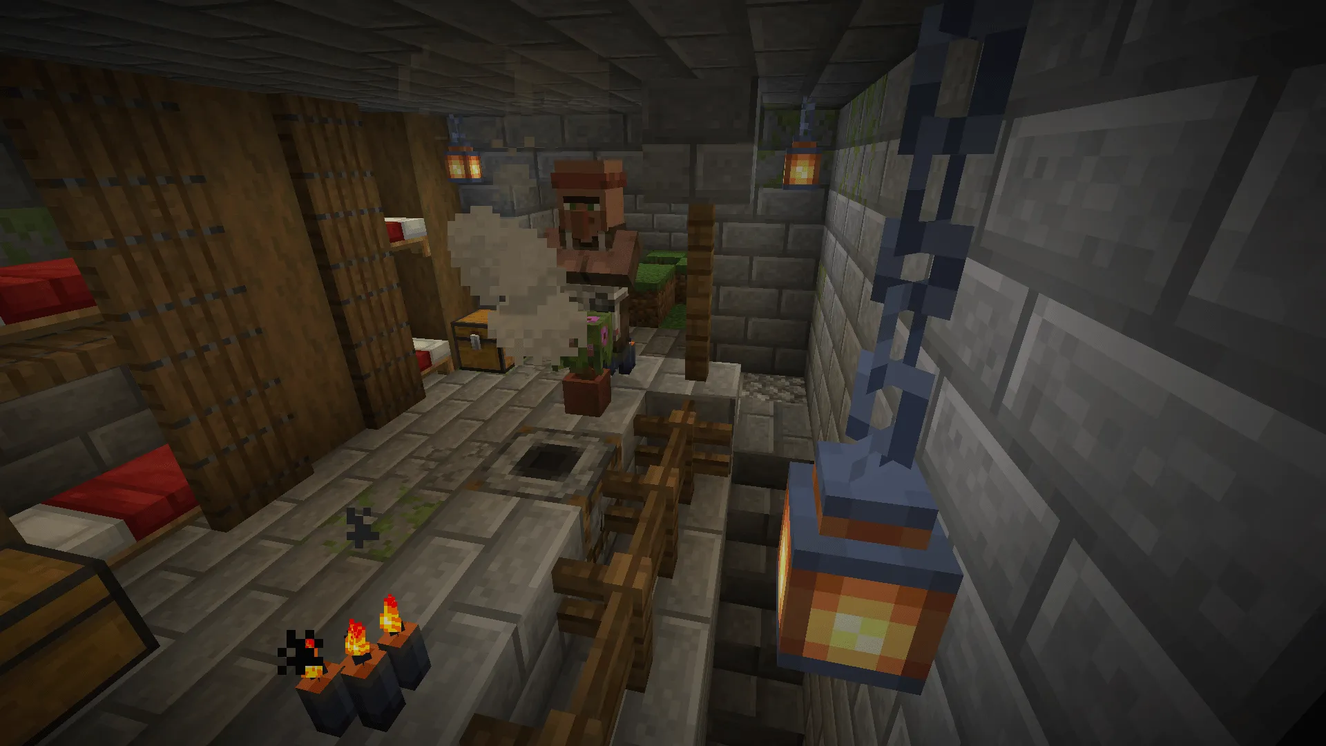 Underground Villages, Stoneholm (Fabric/Forge/NeoForge) — скриншот 1 (Моды, Minecraft)