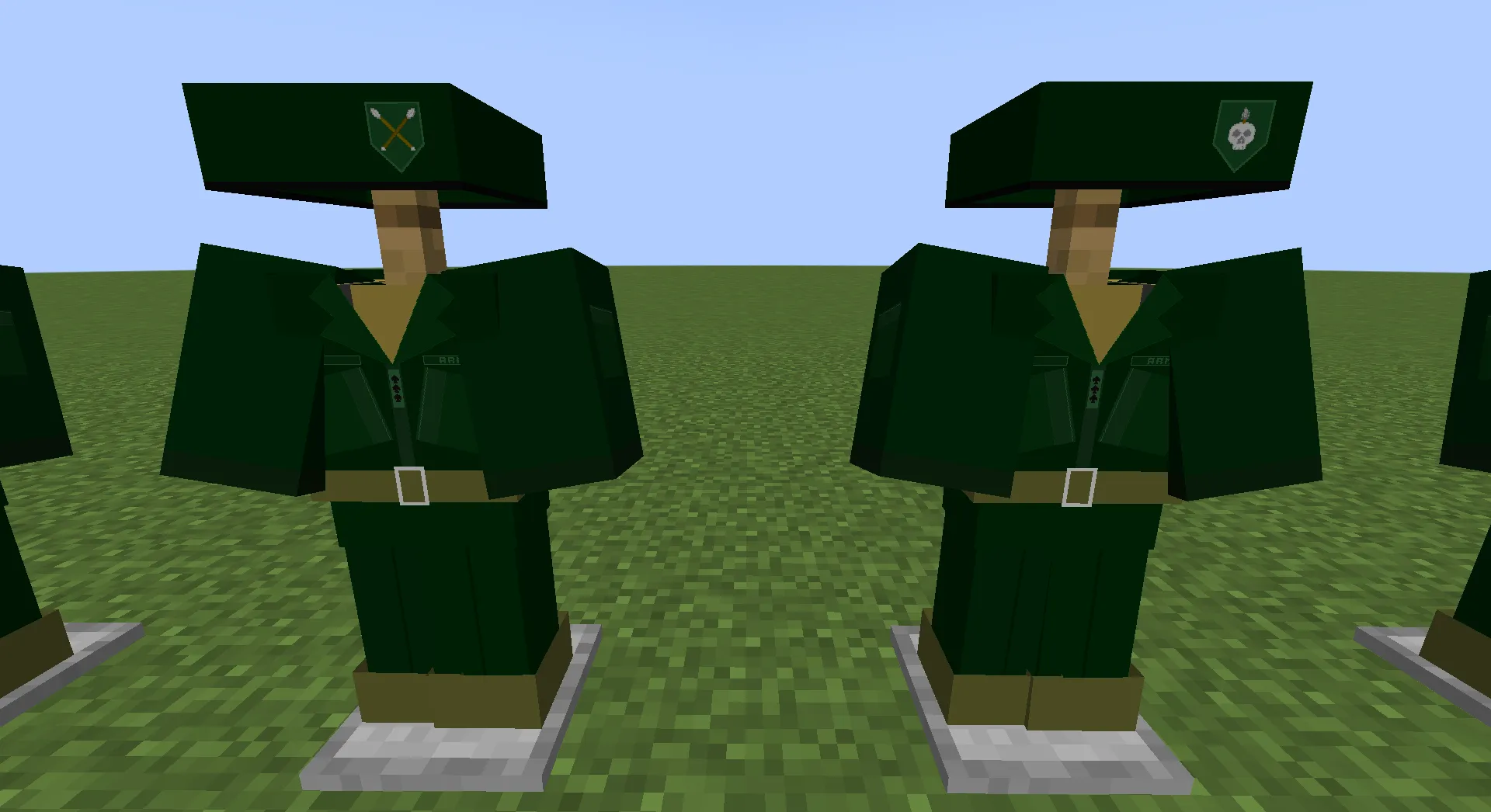 Battle Uniforms — скриншот 3 (Моды, Minecraft)