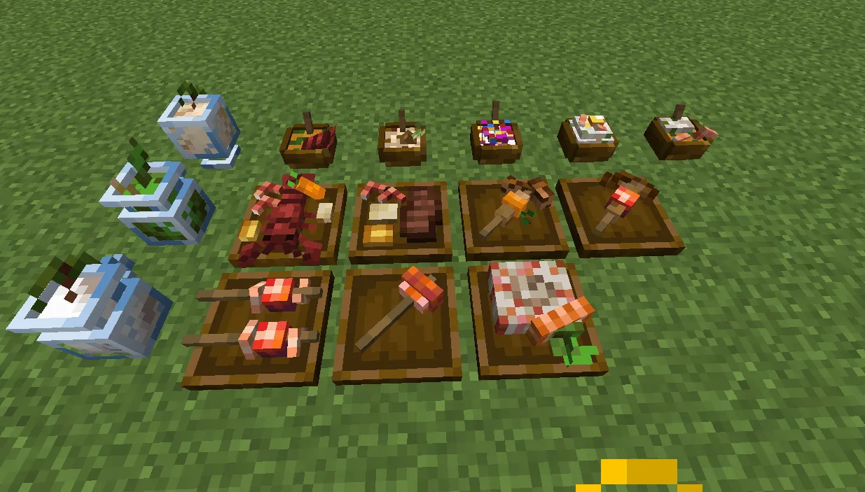 Display Delight, Моды, Minecraft