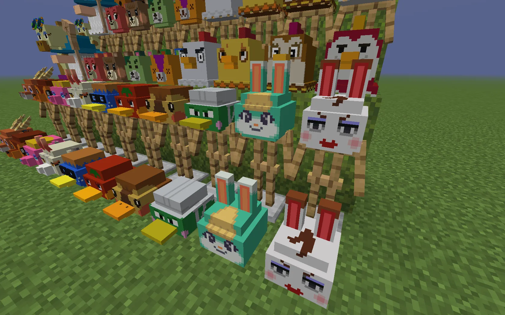 Animal Crossing Hats — скриншот 16 (Текстуры, Minecraft)