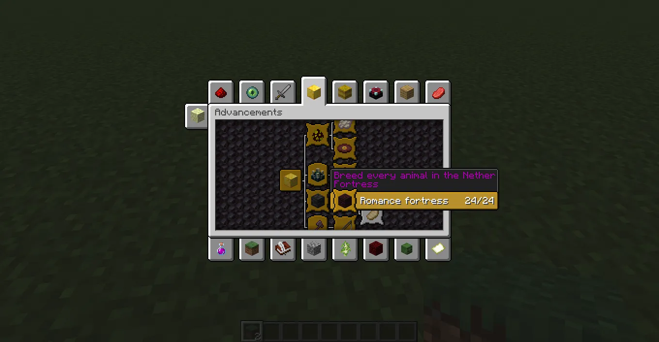 Rolano's Advancement Pack — скриншот 2 (Текстуры, Minecraft)