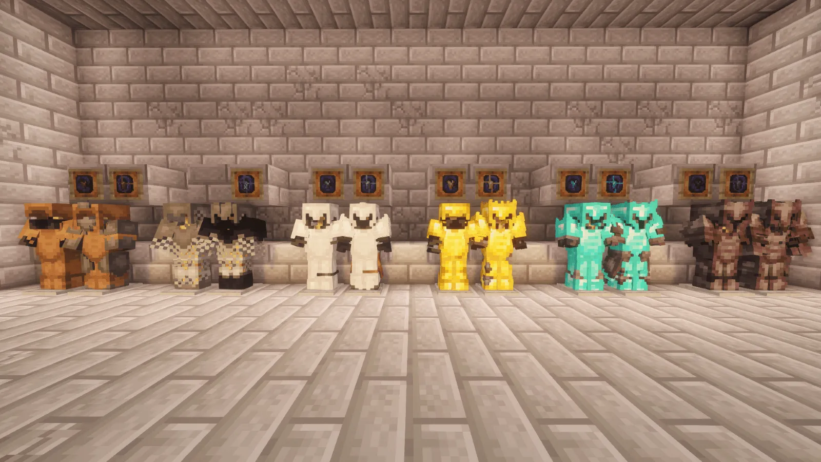Zander's Reinforced Armors — скриншот 1 (Моды, Minecraft)