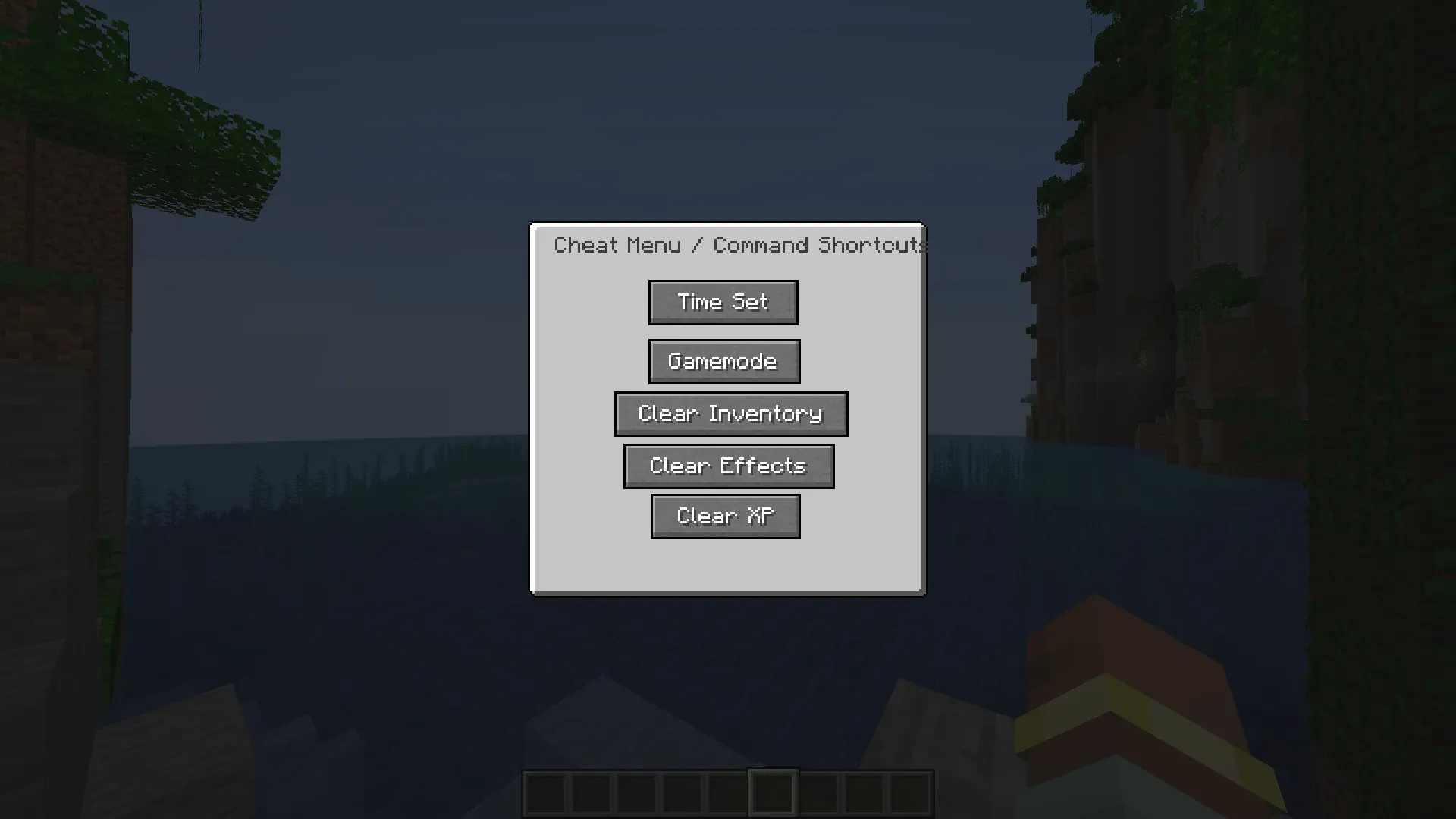 Molitoola's Cheat Menu, Моды, Minecraft