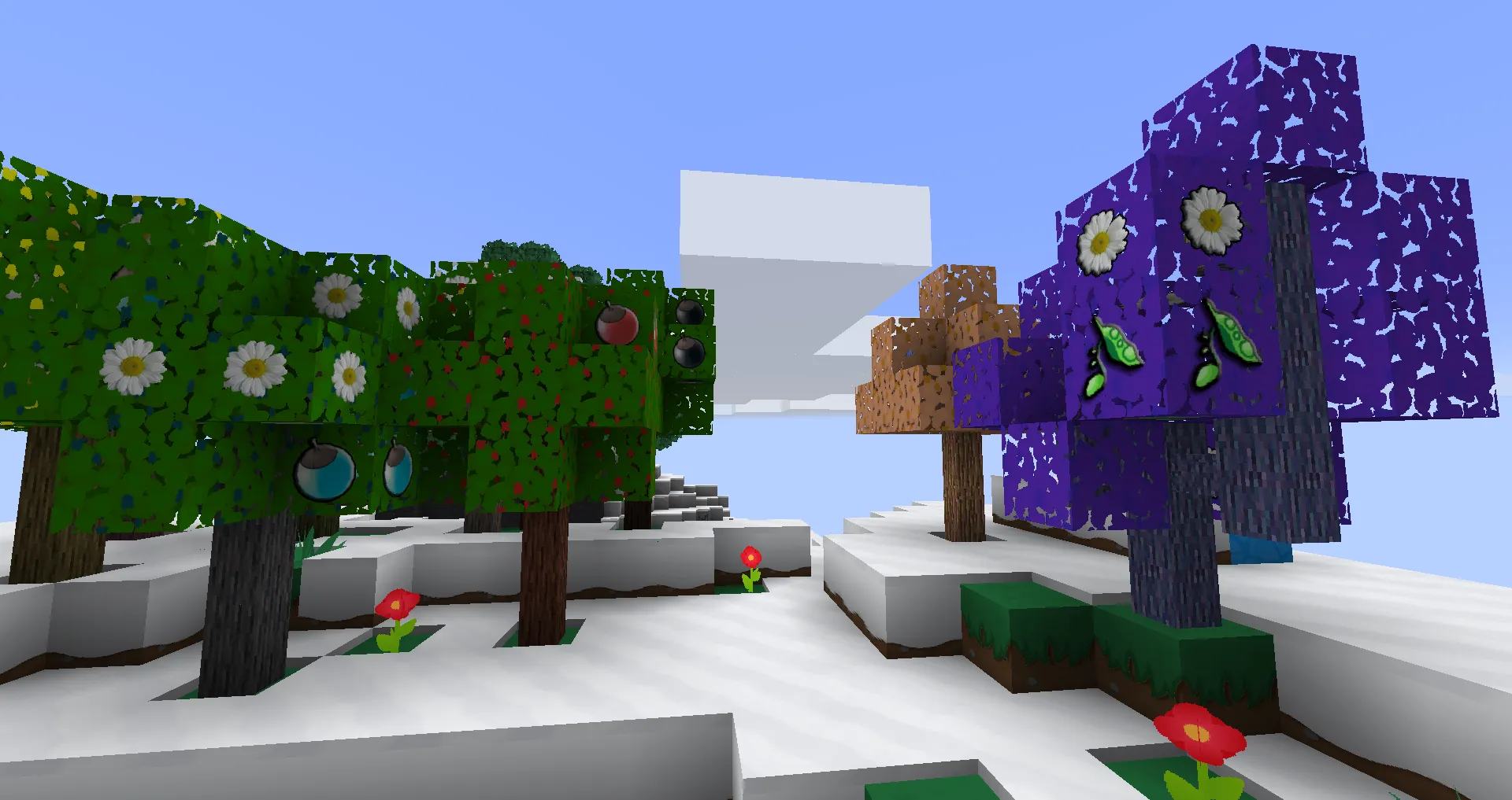 Go Eevee PokeCraft Custom 128x World Art — скриншот 1 (Текстуры, Minecraft)
