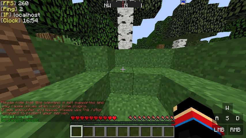 DnickHelper — скриншот 1 (Плагины, Minecraft)