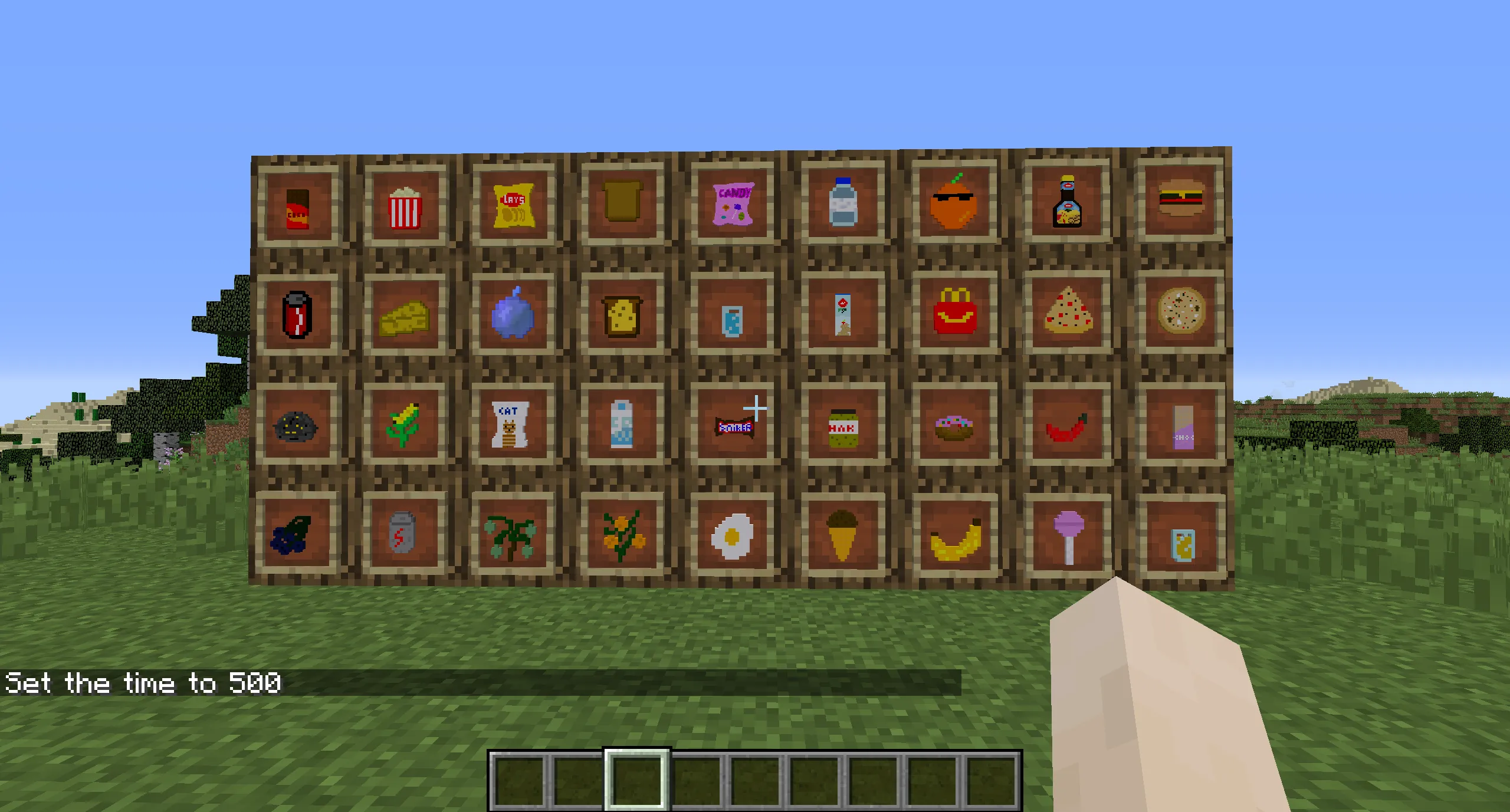 more food and drinks — скриншот 1 (Моды, Minecraft)