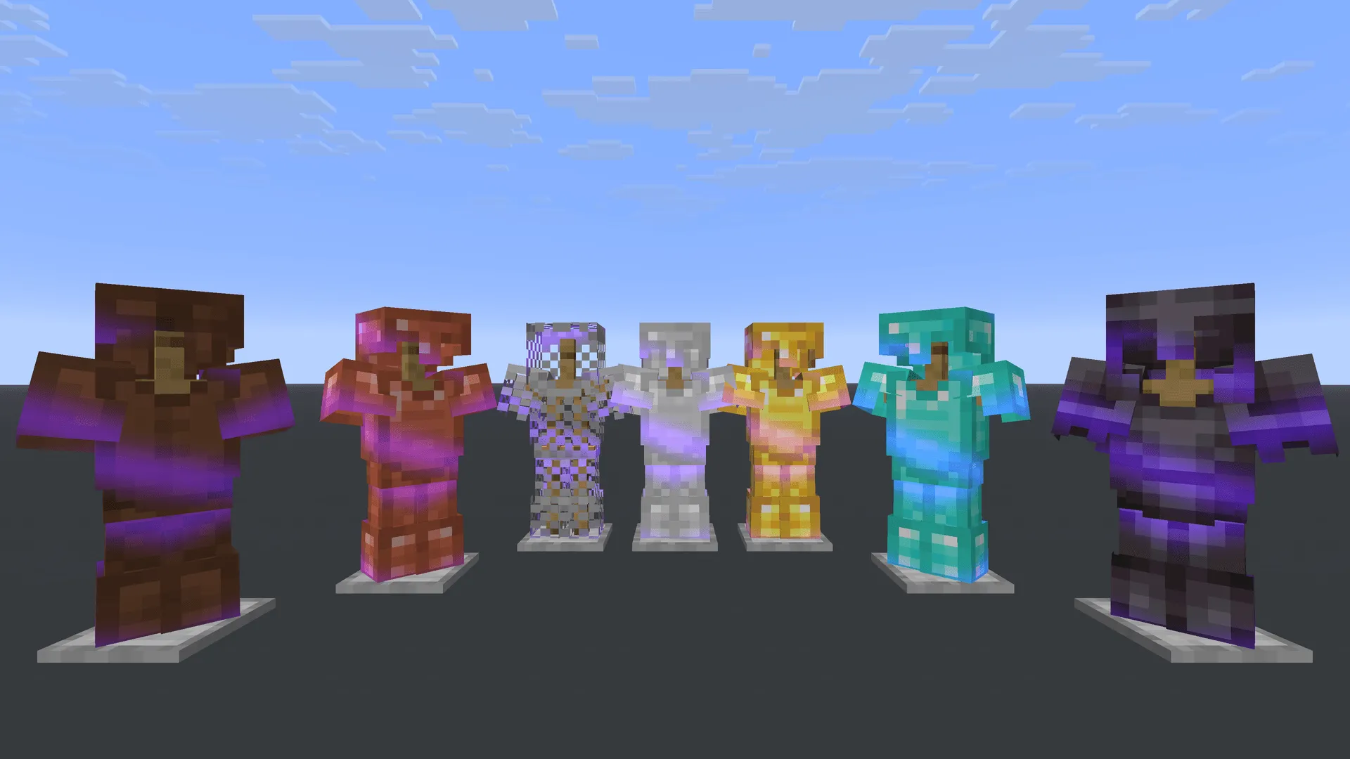 Parallel Glint (Purple) — скриншот 1 (Текстуры, Minecraft)