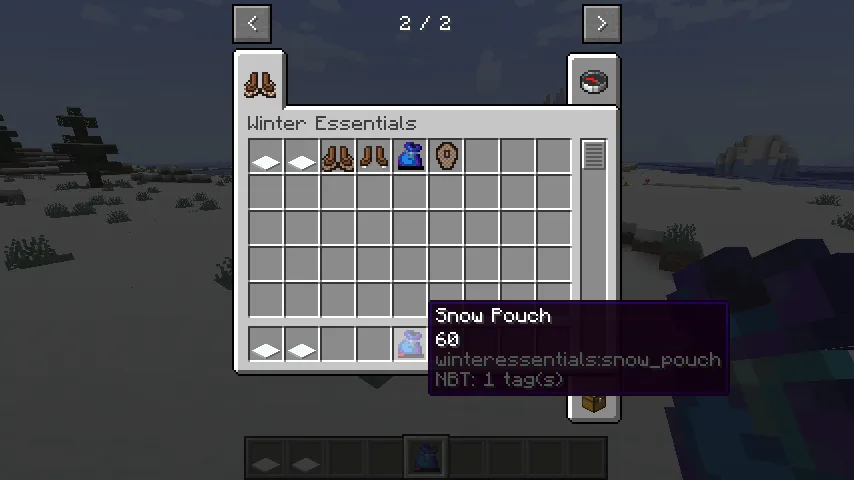 Winter Essentials, Моды, Minecraft
