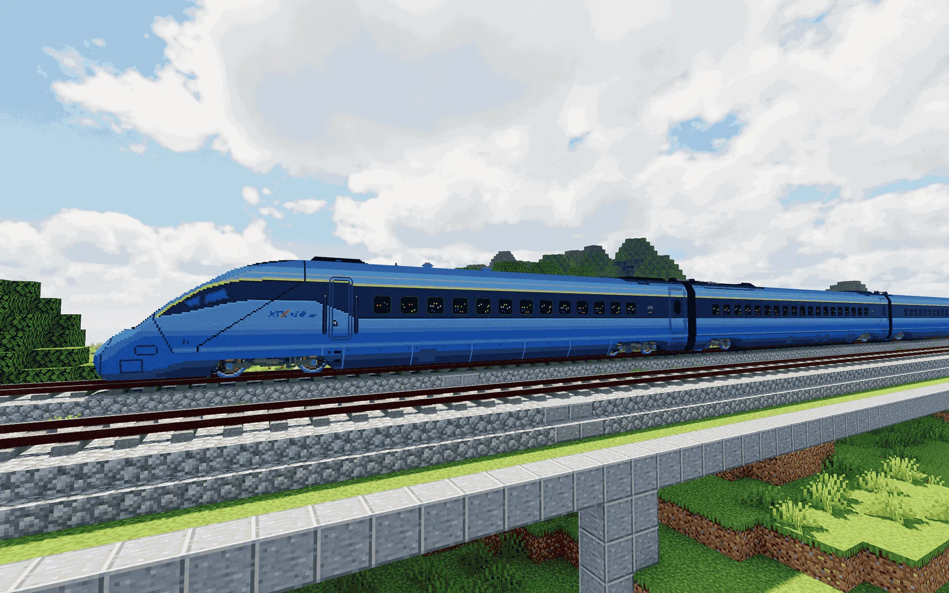 Korea Voxel Train Pack [IR/Immersive Railroading] — скриншот 11 (Текстуры, Minecraft)