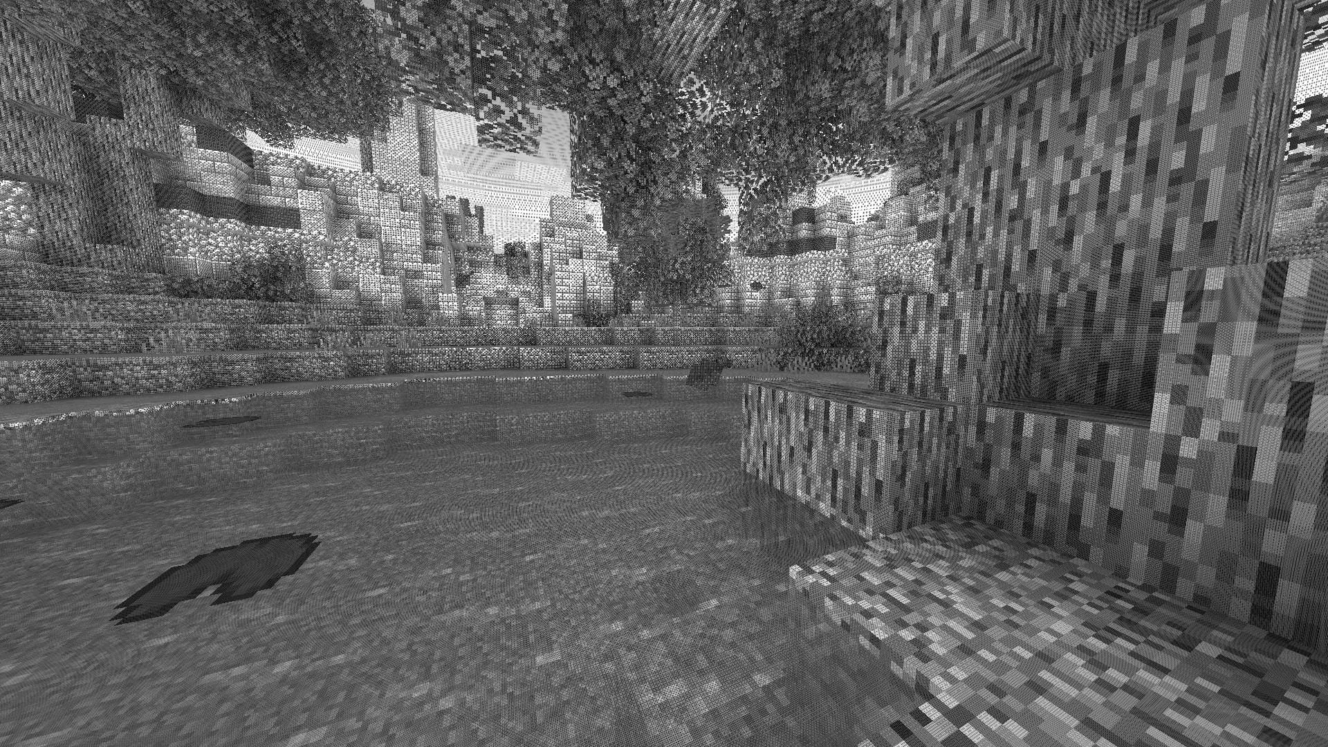 Dithering3D, Шейдеры, Minecraft