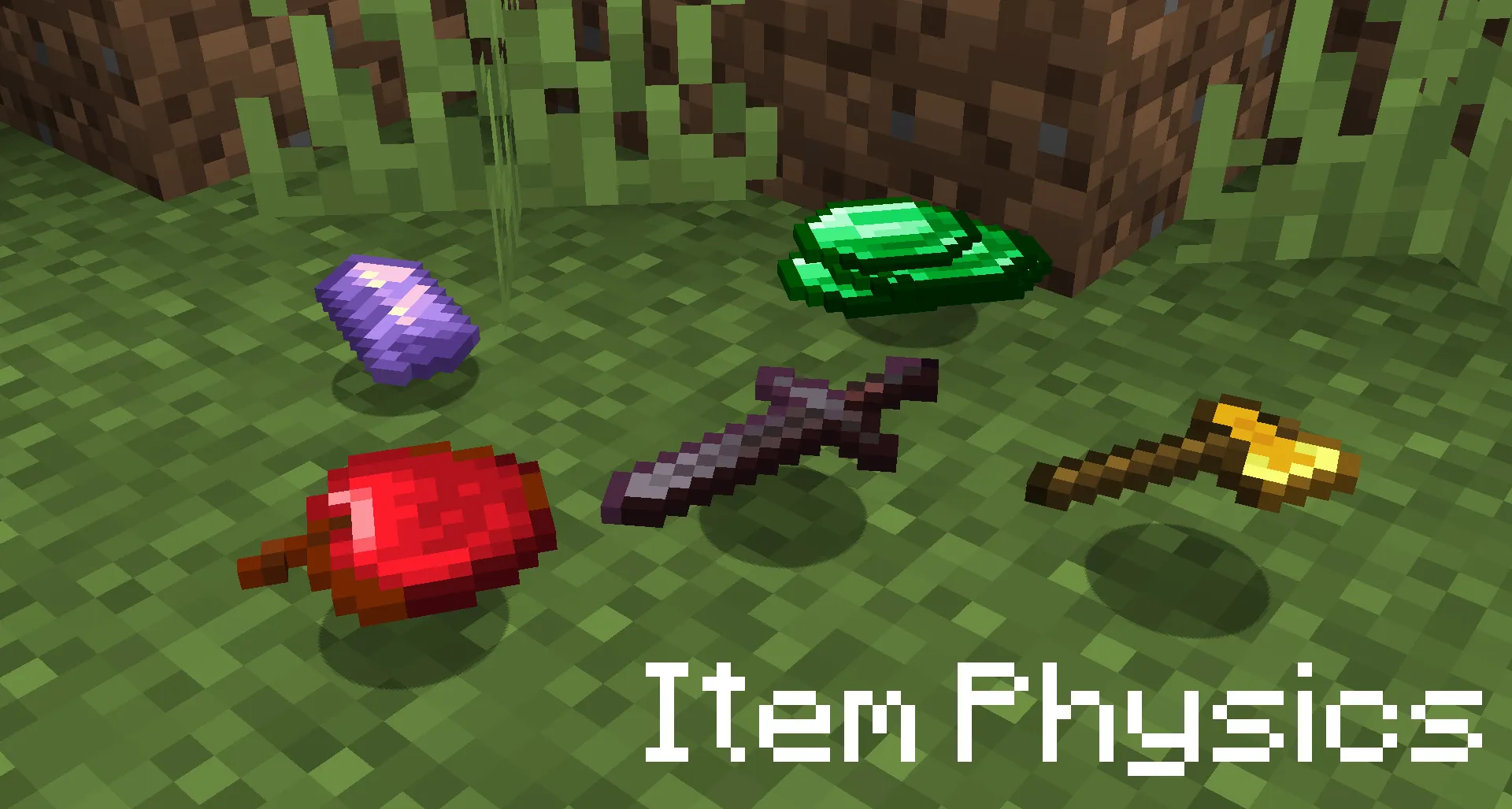 Item Physics, Текстуры, Minecraft