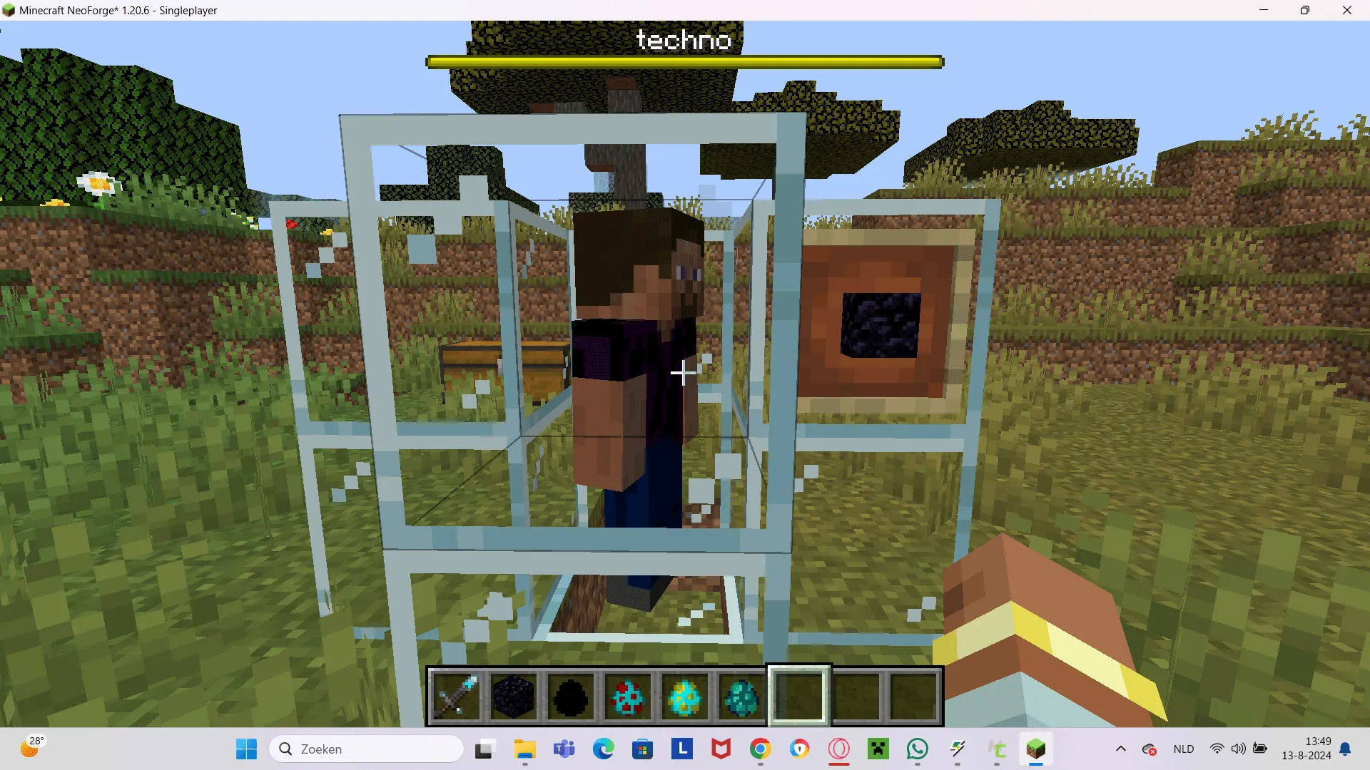 the weapons and custom mobs canceled and about to be remade, Моды, Minecraft