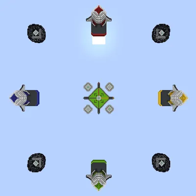 Starvoid - Bedwars Map (Fixed Chunk Issue and 1.12.2 and 1.16.5), Карты, Minecraft