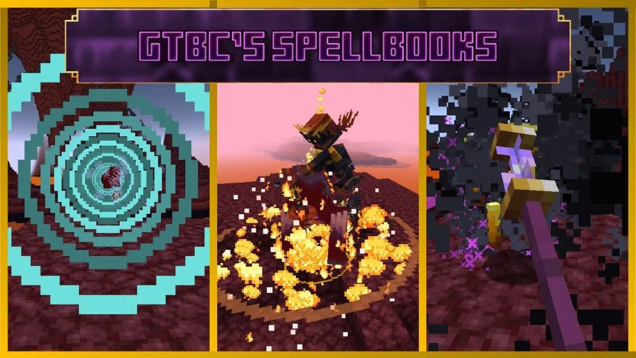 Mystic Arts & Spellbooks — скриншот 13 (Модпаки, Minecraft)