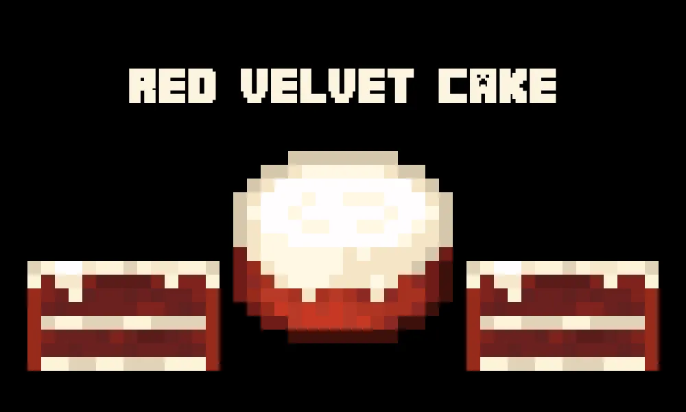 Red Velvet Cake — скриншот 2 (Текстуры, Minecraft)