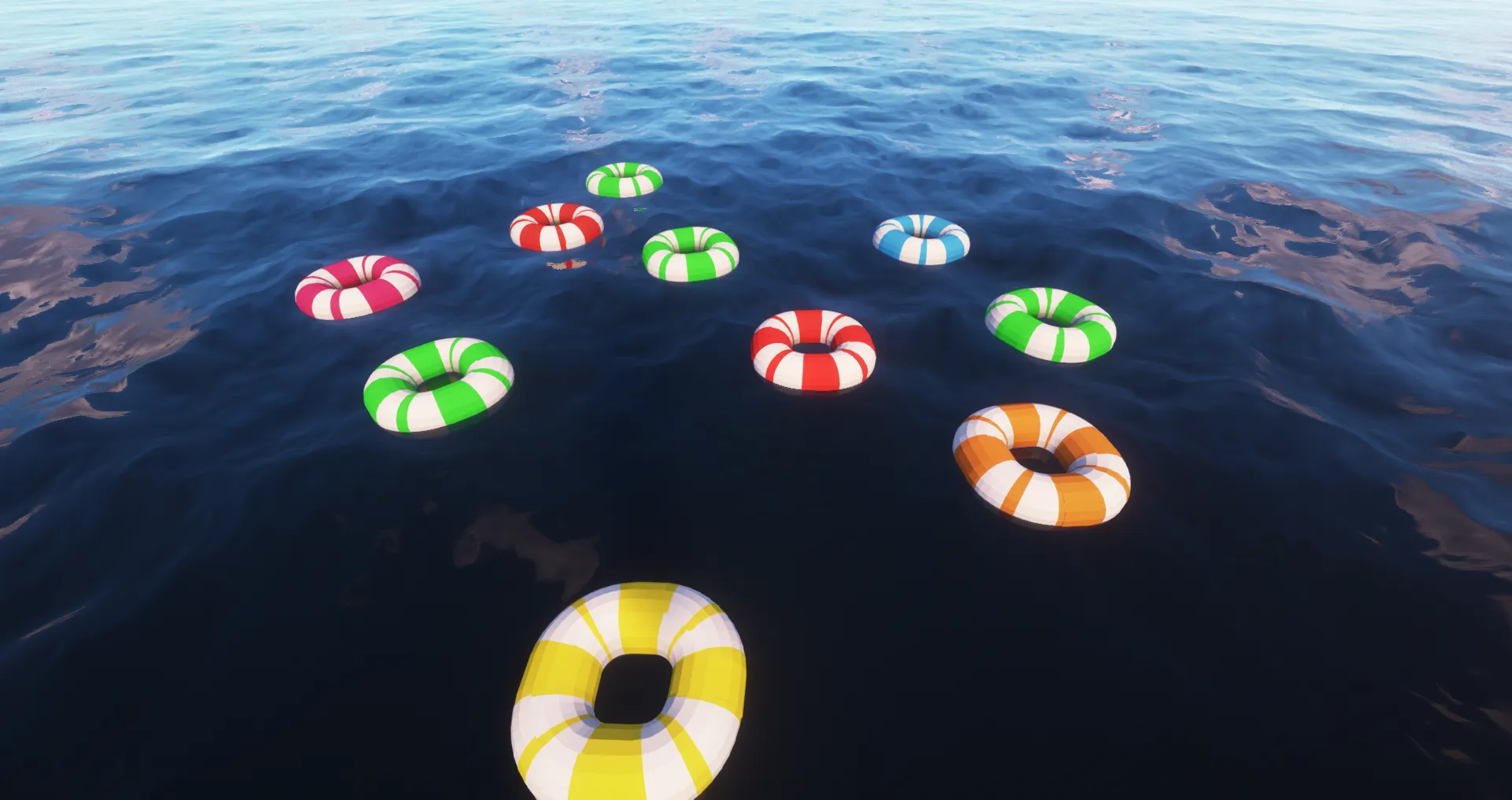 Color Swim ring — скриншот 3 (Текстуры, Minecraft)