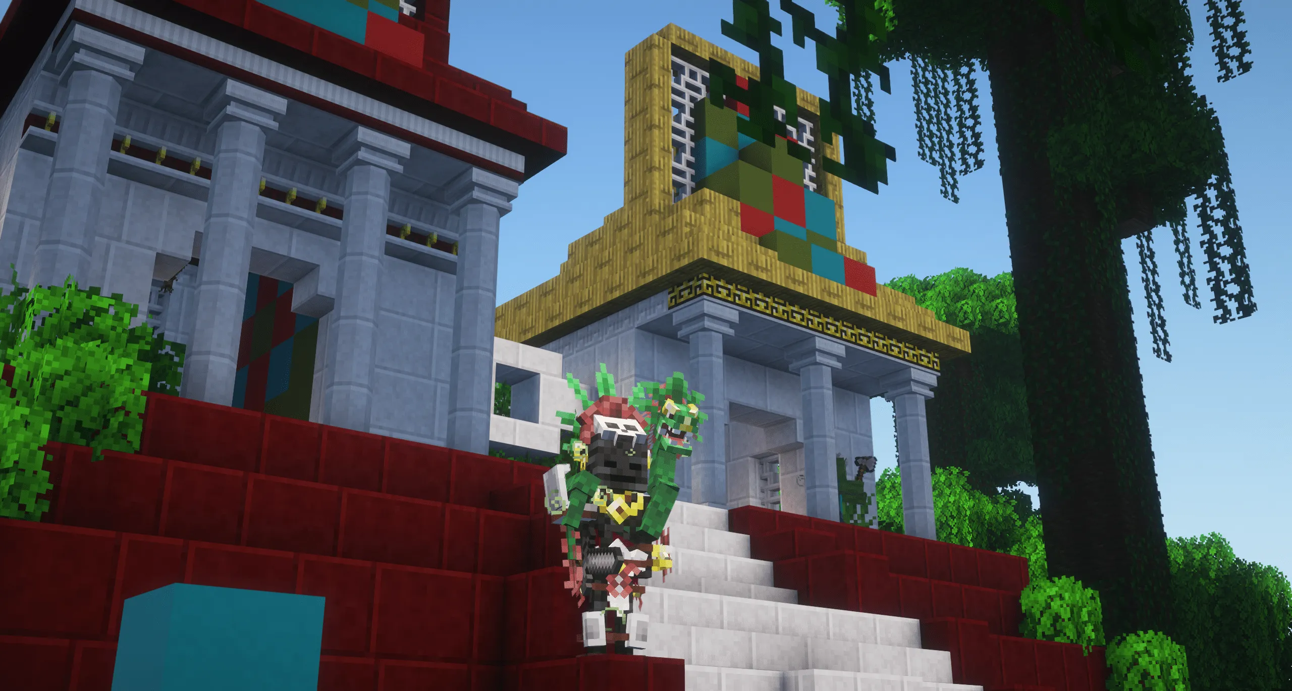 Ancient Structures: Cultural buildings, Моды, Minecraft