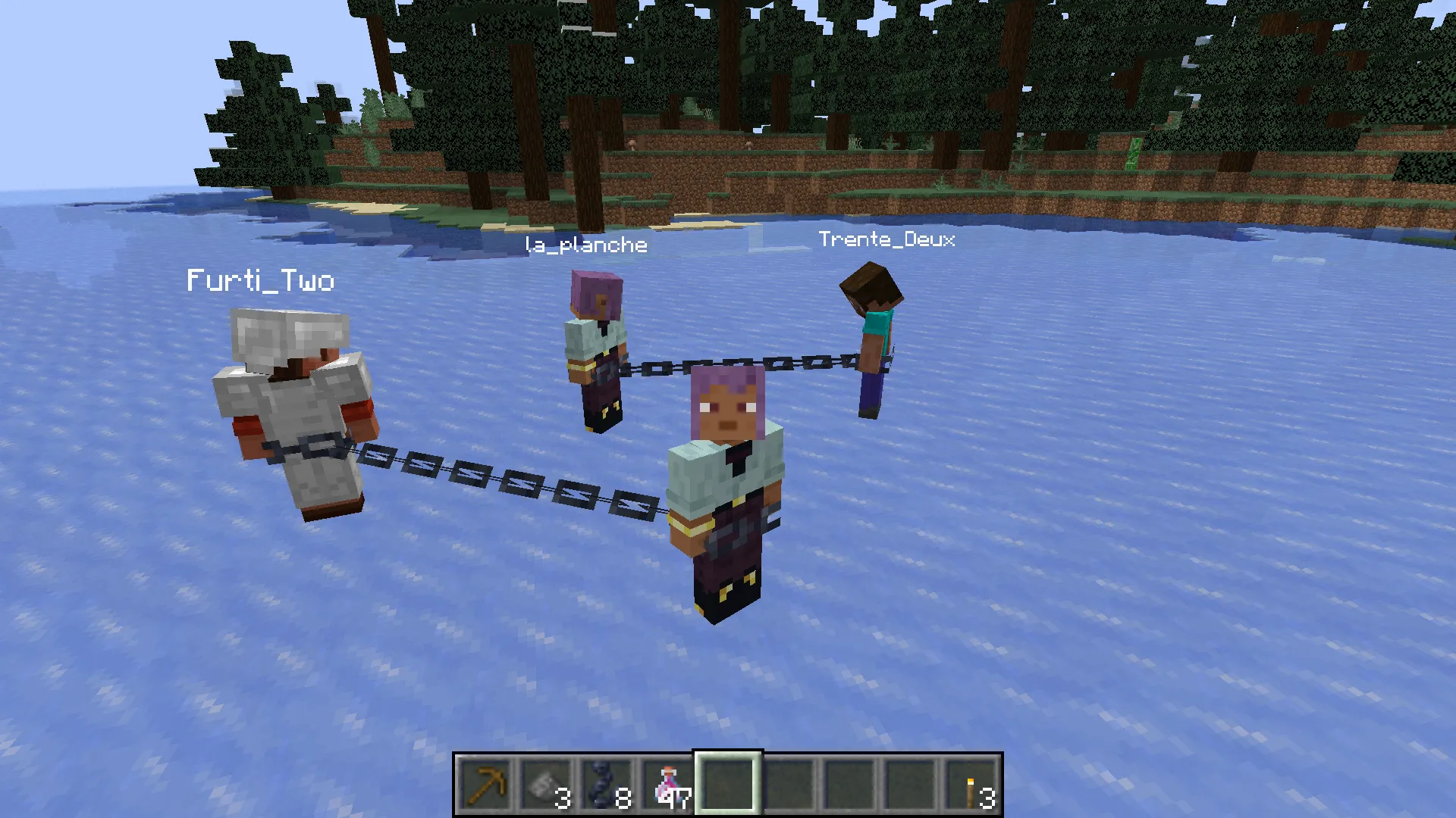 Chained to Your Friends — скриншот 3 (Моды, Minecraft)