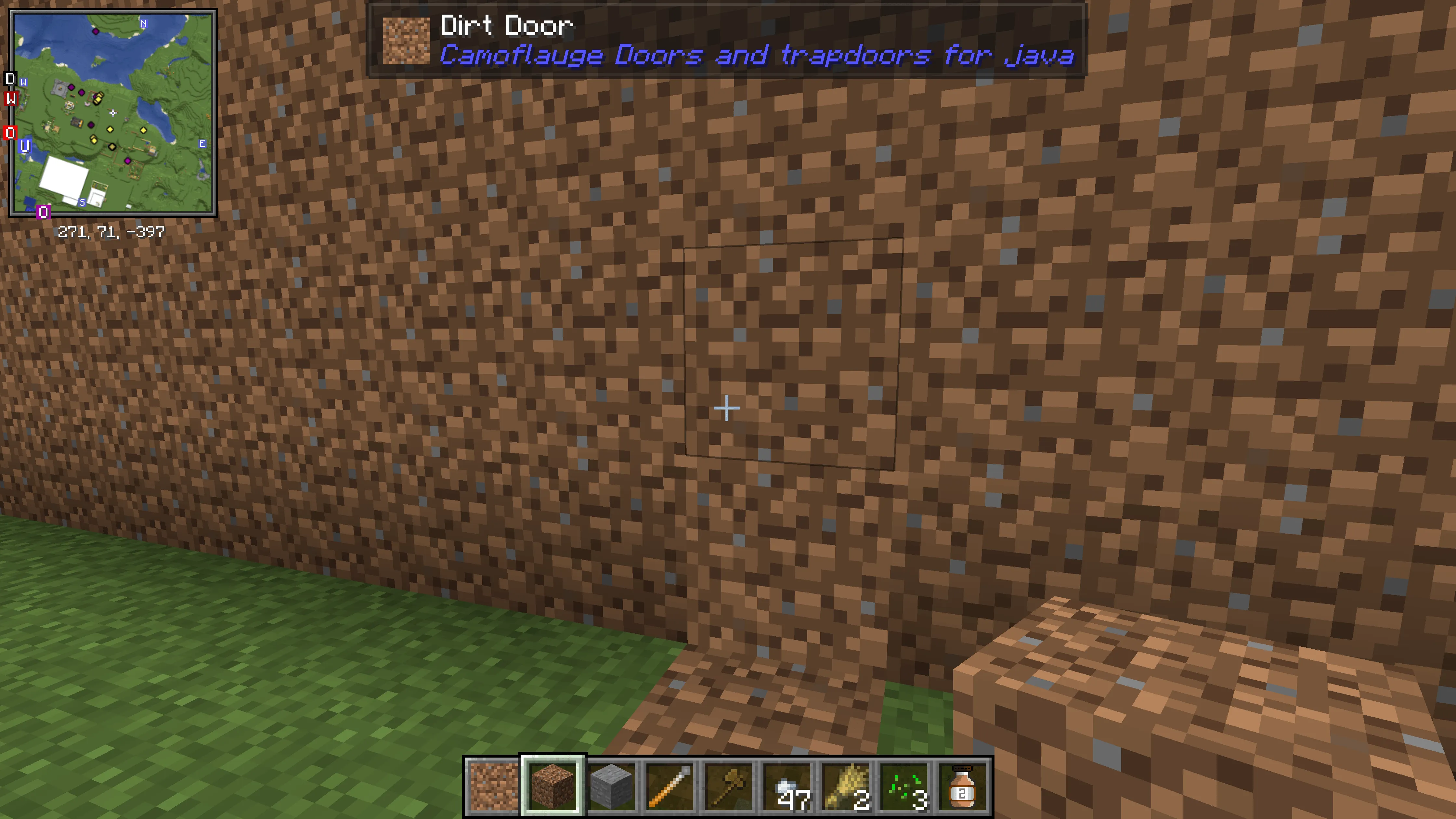 Camouflage Doors and Trapdoor — скриншот 2 (Моды, Minecraft)