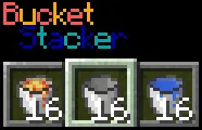 BucketStacker — скриншот 1 (Плагины, Minecraft)
