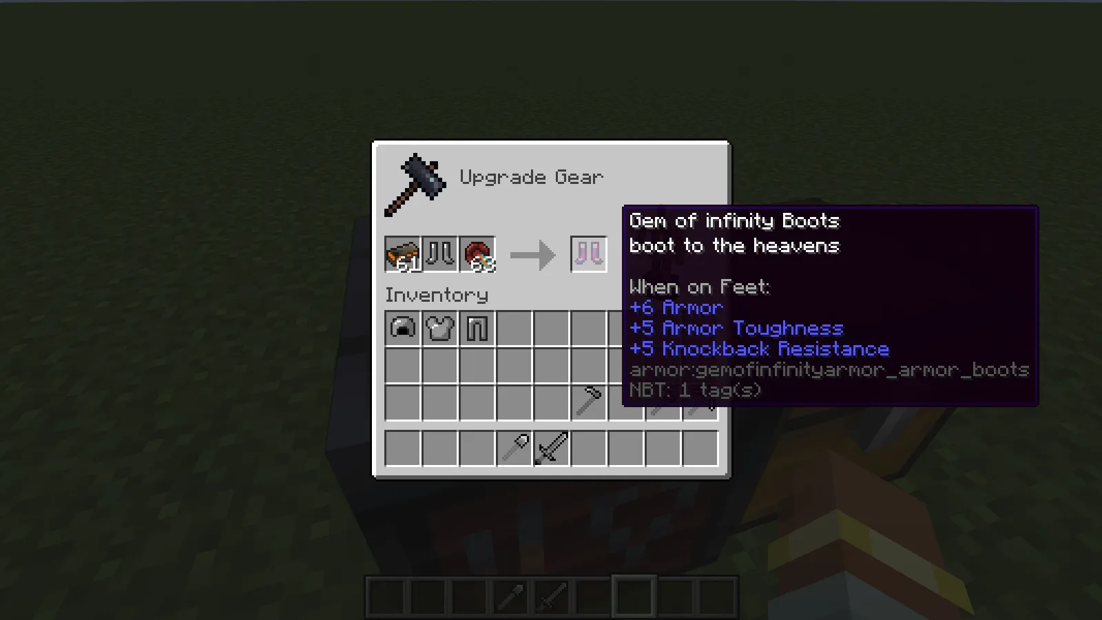 op armor and more, Моды, Minecraft