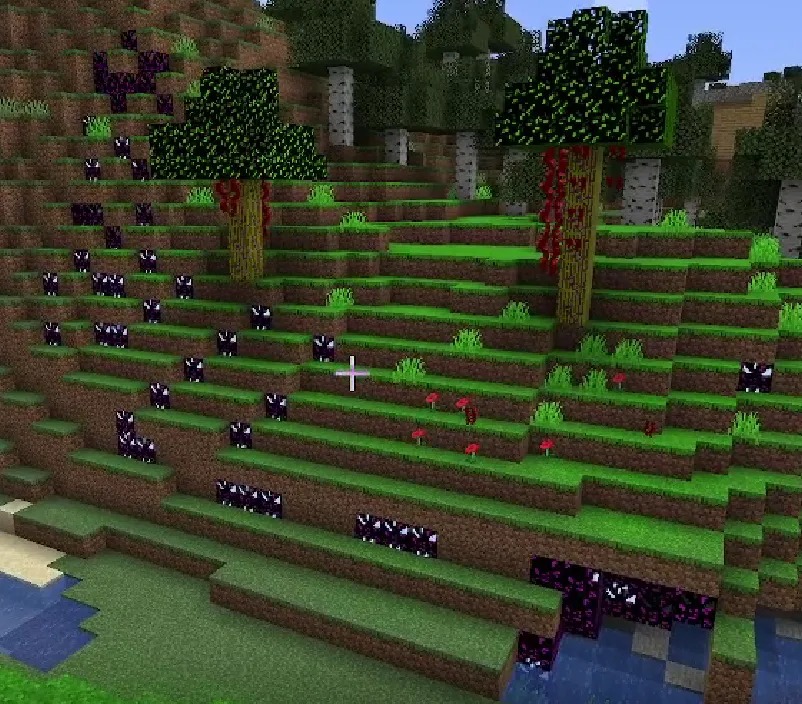 Glitchit - Blocks & Biomes. — скриншот 1 (Моды, Minecraft)