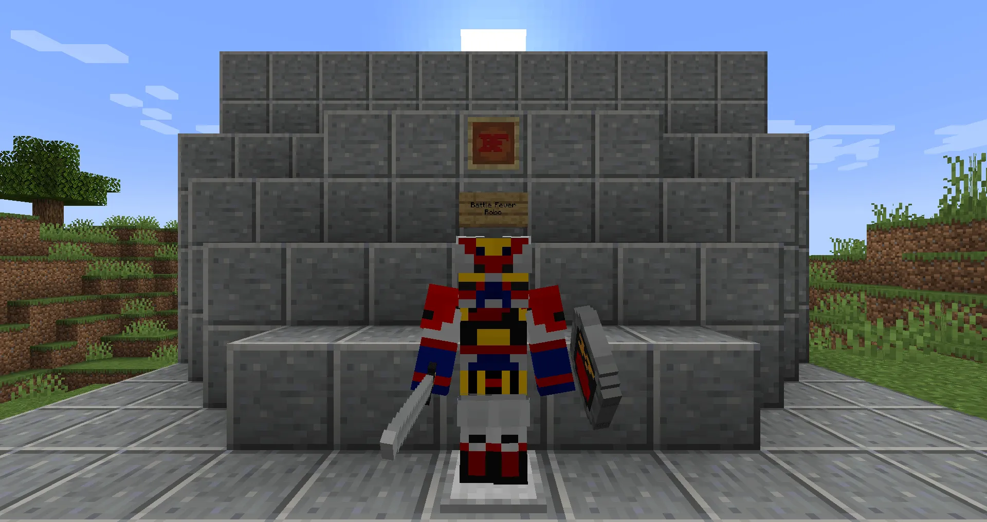 Super Sentai Craft, Моды, Minecraft