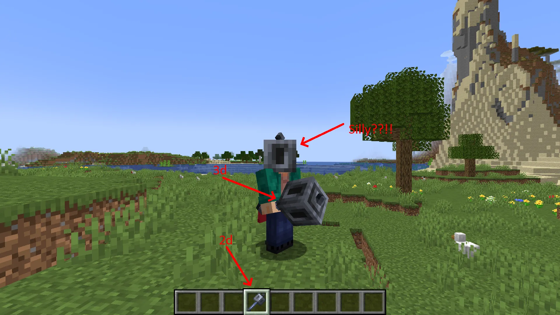 Smart 3D Mace — скриншот 1 (Текстуры, Minecraft)