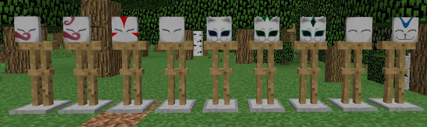 Dynamic Dojutsu | Ahznb's Naruto Addon, Моды, Minecraft