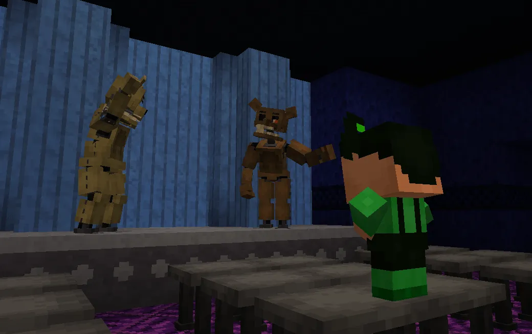 FNAF: Fresh Shipments, Моды, Minecraft